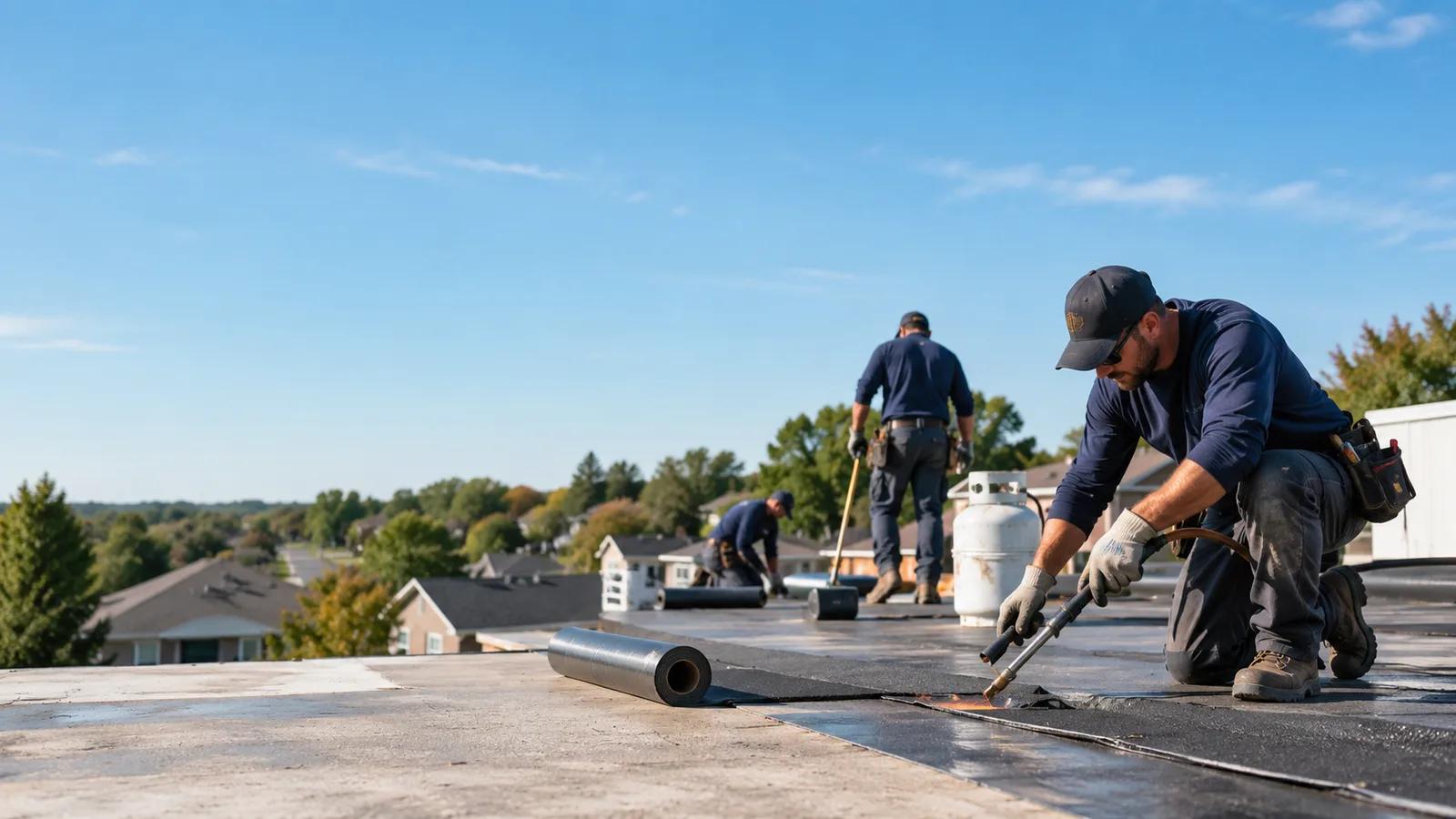 Flat Roof Leak Repair providers in Roselle, IL